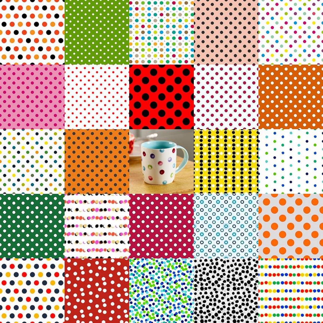 Solve Dotty Dots 369a jigsaw puzzle online with 49 pieces