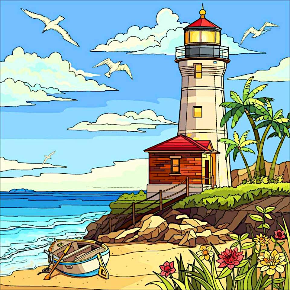 Solve 265 Another Paint by Number jigsaw puzzle online with 64 pieces