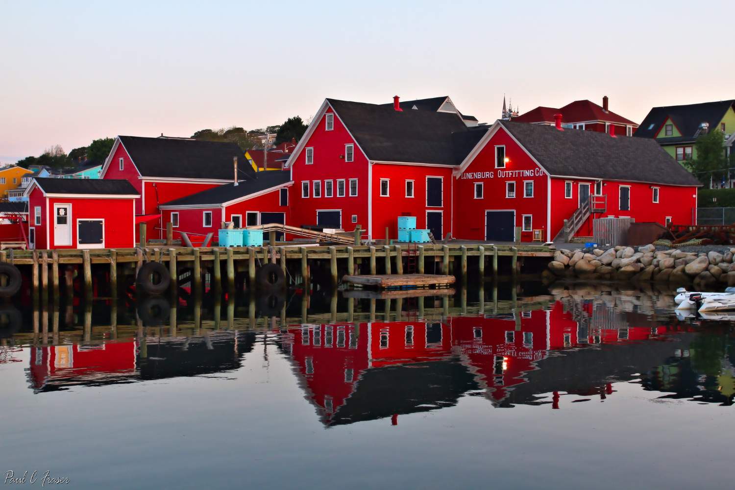Solve Lunenburg NS jigsaw puzzle online with 40 pieces
