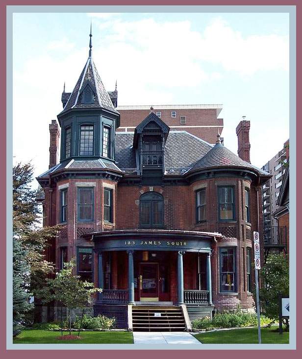 Solve James St., Durand neighbourhood, Hamilton, Ontario, Canada jigsaw puzzle online with 99 pieces