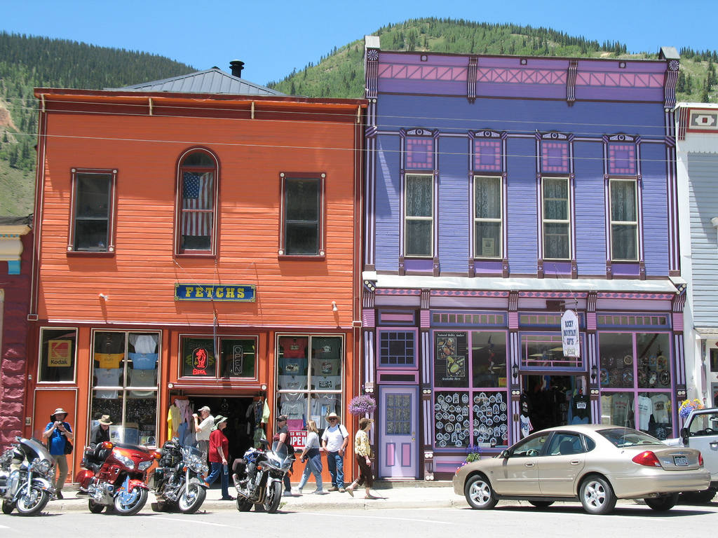 Solve Colorful Silverton Buildings By ElCapitan jigsaw puzzle online