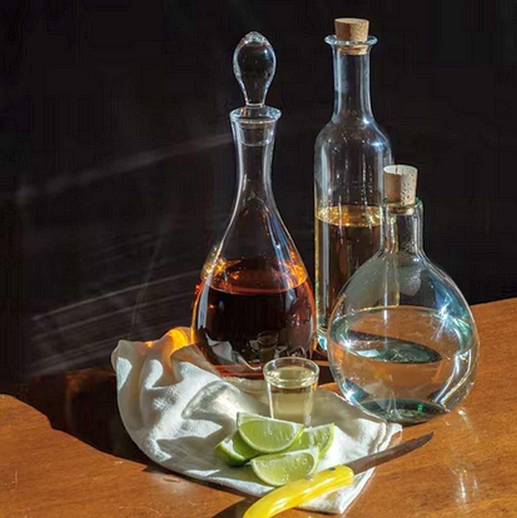 Solve Bottles jigsaw puzzle online with 256 pieces