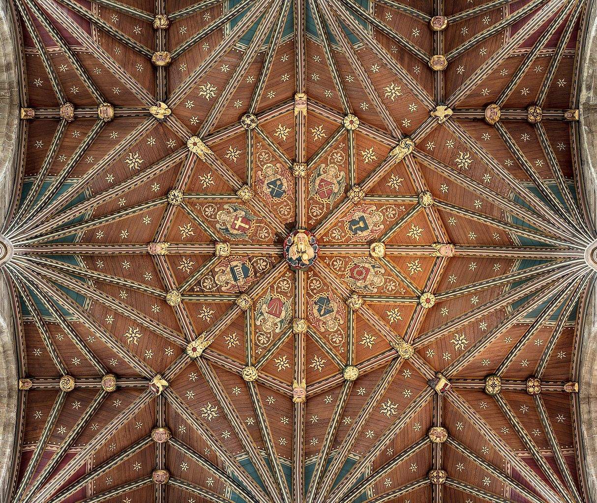 Solve pPeterborough_Cathedral_Central_Tower_Ceiling jigsaw puzzle