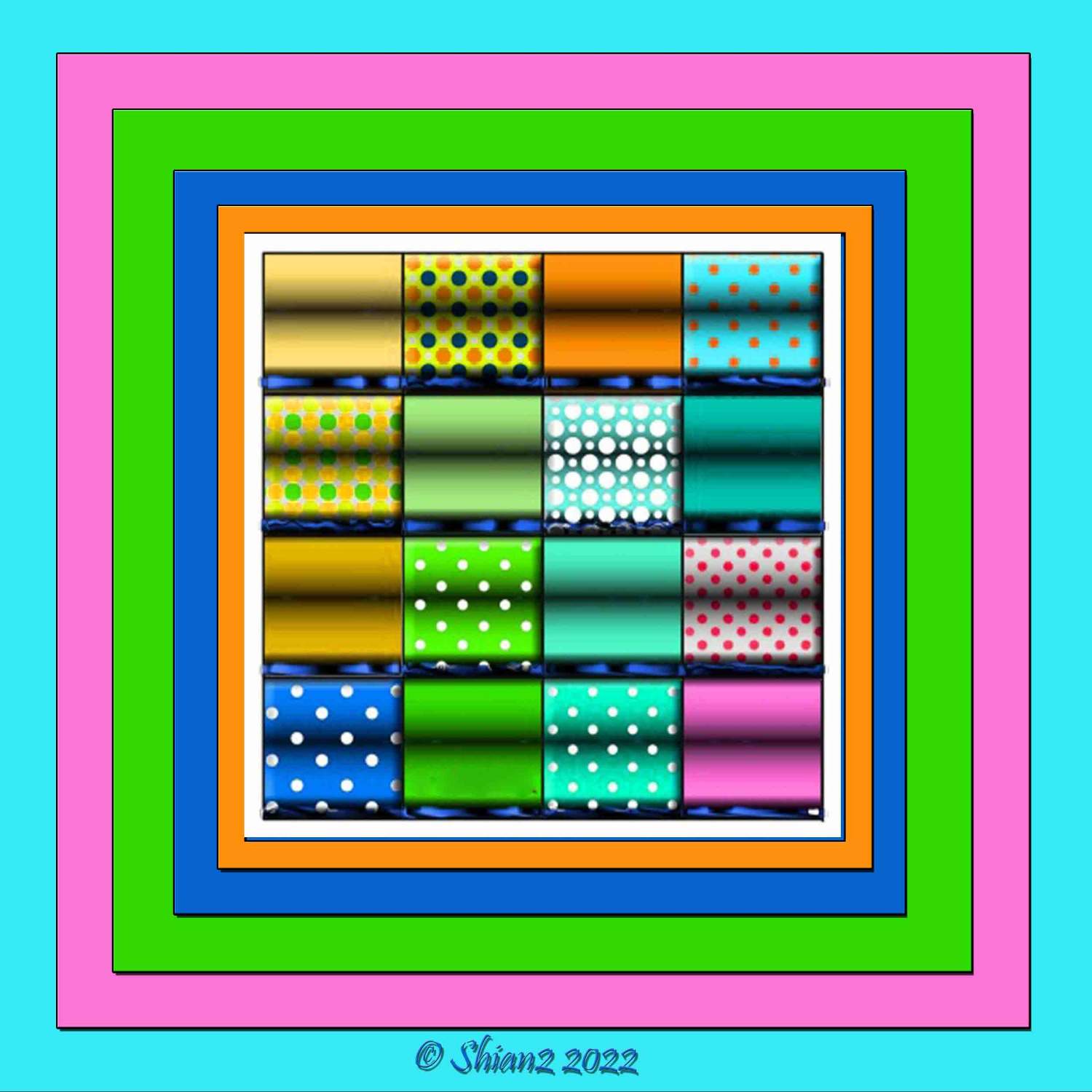 Solve Borders to Match jigsaw puzzle online with 144 pieces