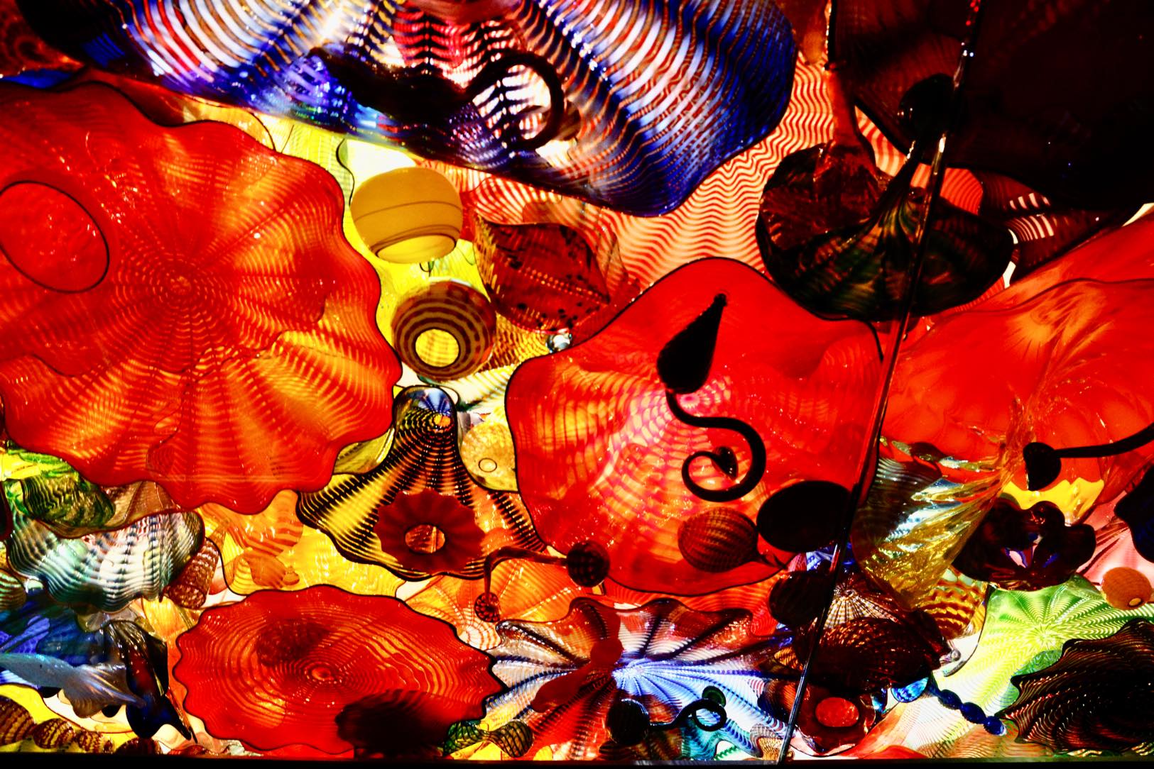Solve Dale Chihuly Garden and Glass is an exhibit in the Seattle Center