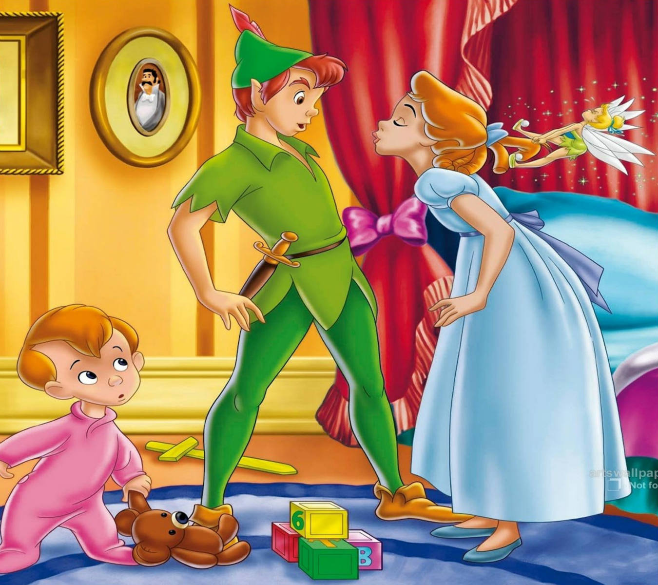 Solve PeterPan jigsaw puzzle online with 460 pieces