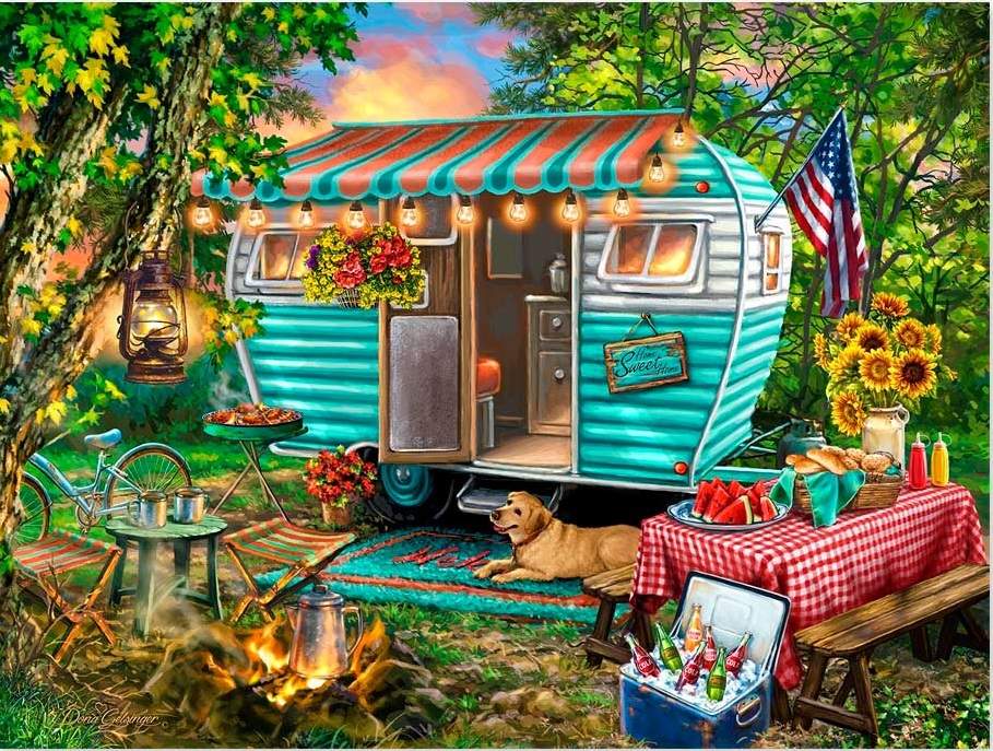 Solve Home Sweet Home jigsaw puzzle online with 80 pieces
