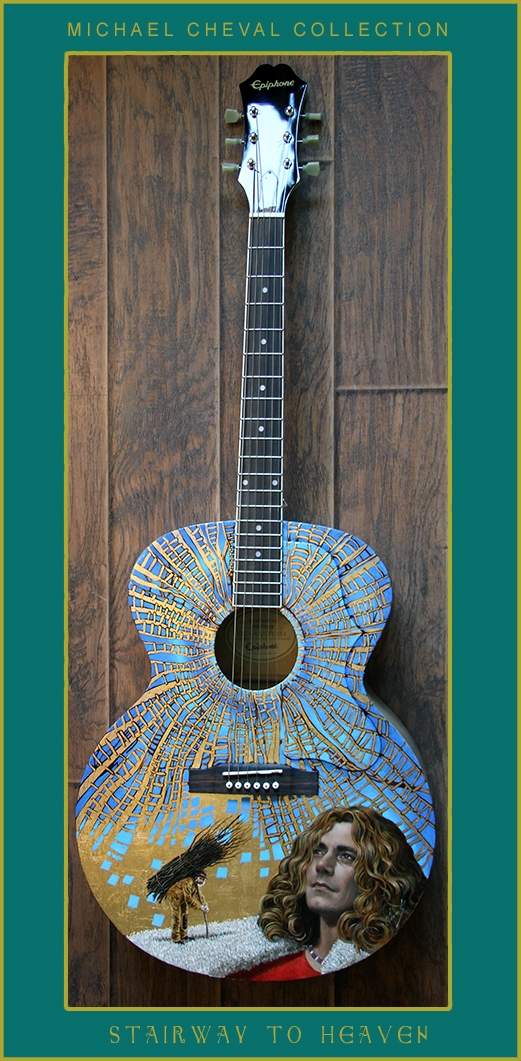 Solve Michael Cheval Escalera al cielo. Led Zeppelin jigsaw puzzle