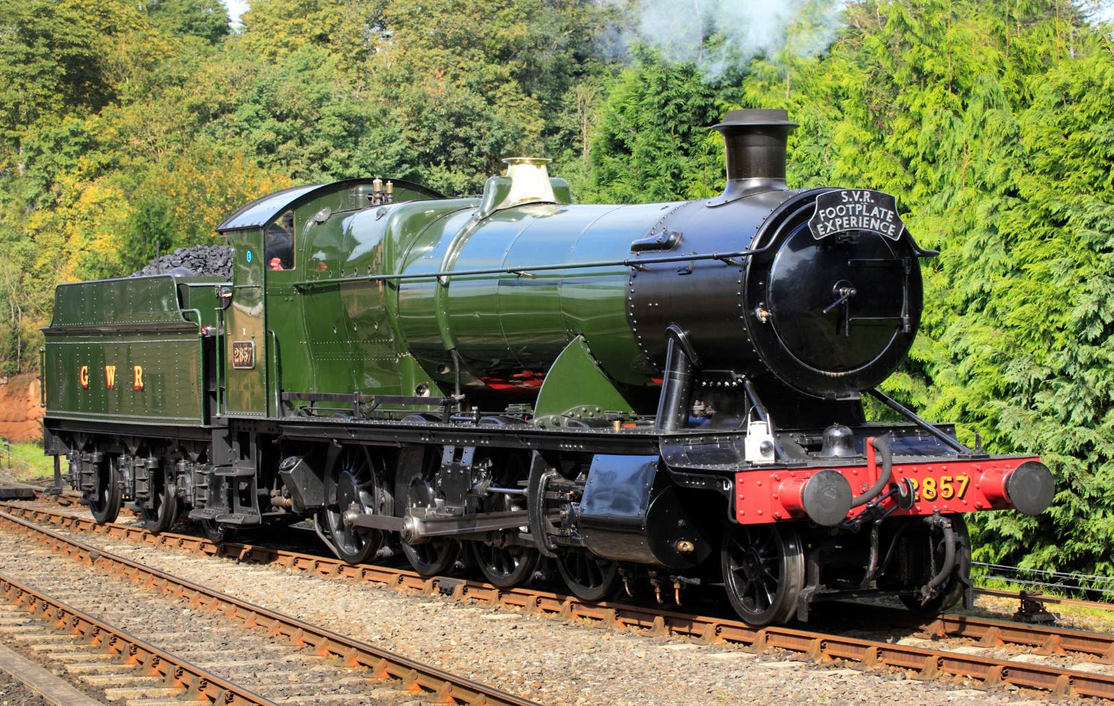 Solve GWR 28xx Class 2-8-0 2857. jigsaw puzzle online with 104 pieces