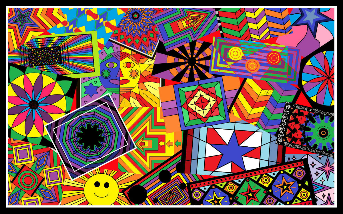 Solve Collage of Jigidi Puzzles 5 jigsaw puzzle online with 40 pieces