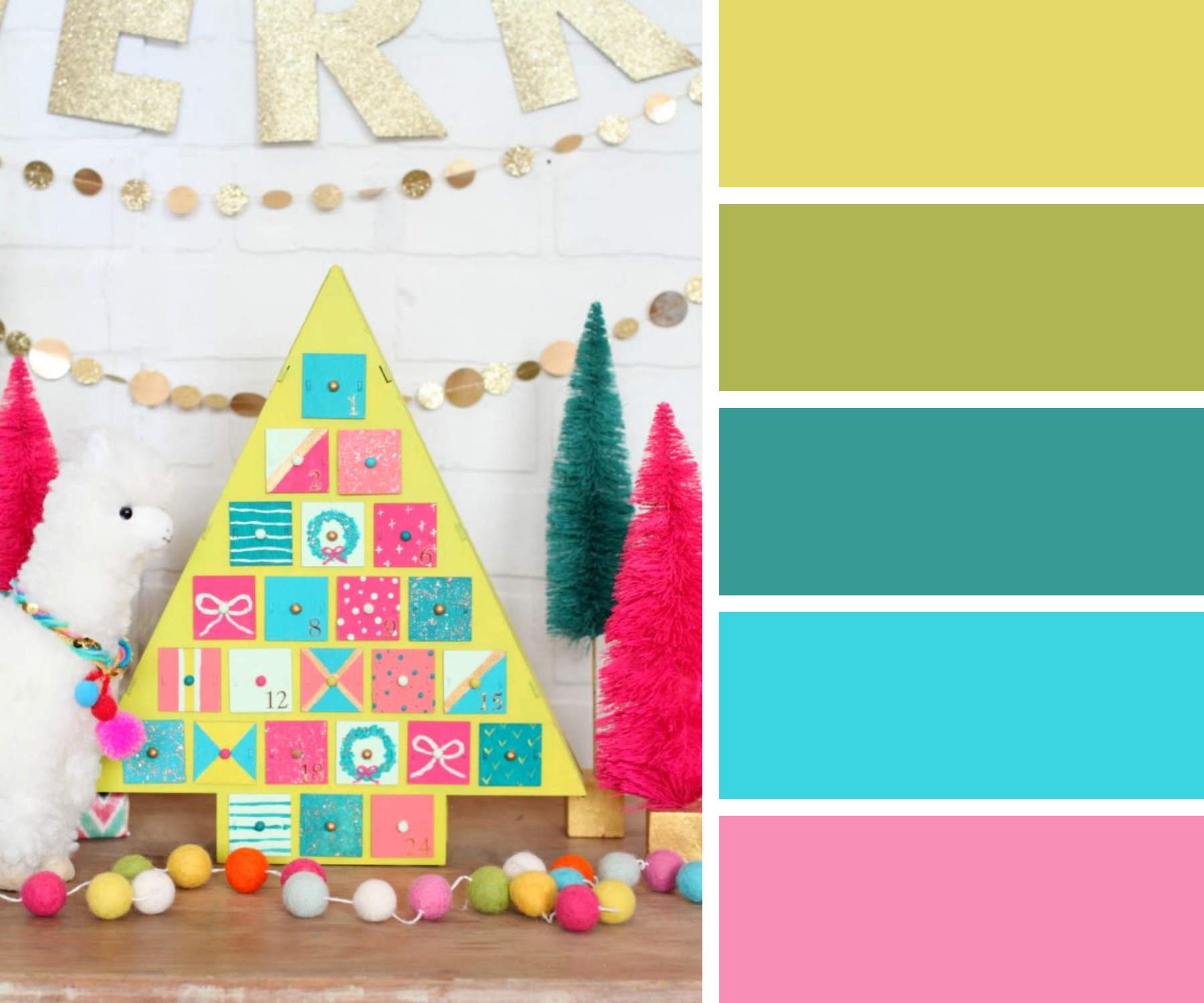 solve-diy-christmas-tree-advent-calendar-jigsaw-puzzle-online-with-270
