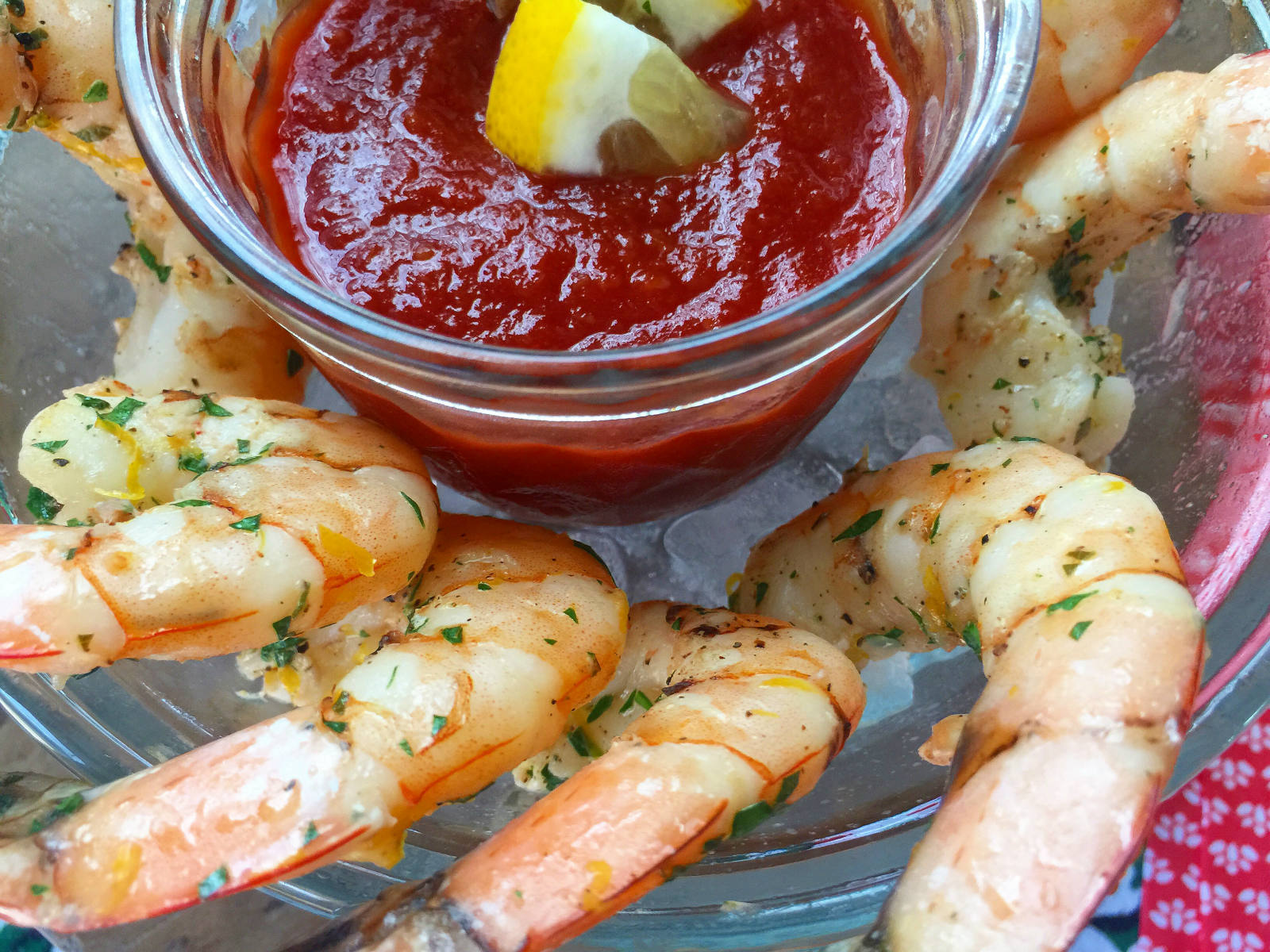 Solve Oven Roasted Lemony Shrimp jigsaw puzzle online with 391 pieces