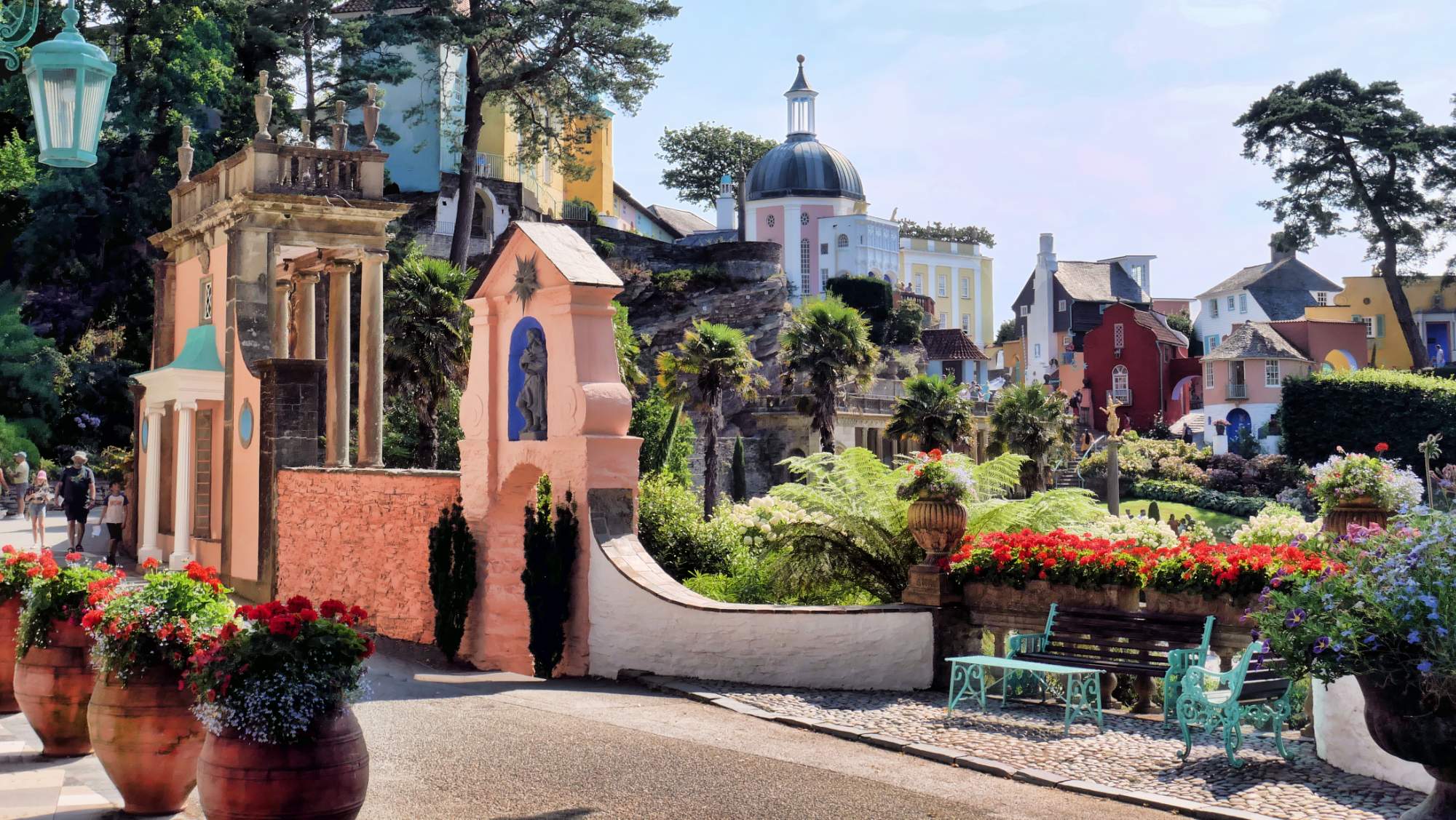 Solve Portmeirion, N Wales jigsaw puzzle online with 299 pieces