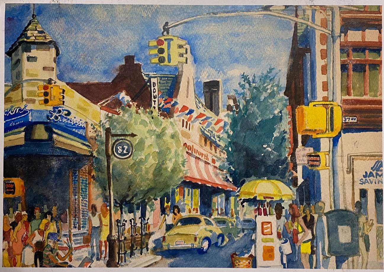 Solve (music) these little town blues, are melting away... jigsaw puzzle online with 24 pieces